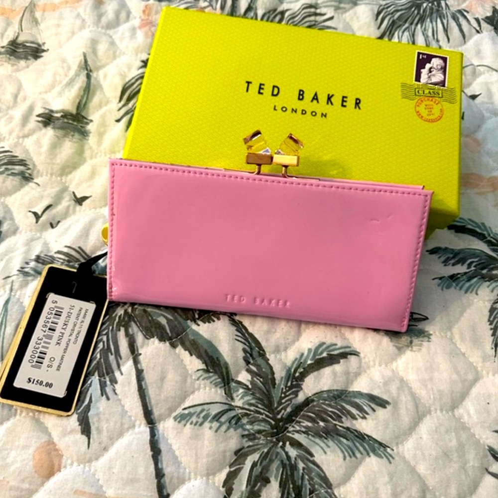 *Dusty pink* clutch Ted Baker - Picture 1 of 16